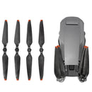 2 Pairs Sunnylife 9453F-CF1 For Mavic 3 Carbon Fiber Propeller Quick Release Blade