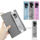 2PCS Adjustable Elastic Belt Minimizes Commercial Receptacle PU Pencil Case(Blue)