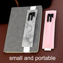 2PCS Adjustable Elastic Belt Minimizes Commercial Receptacle PU Pencil Case(Pink)