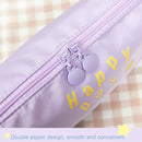 8e12945 Colorful Large Ccapacity Cute Cartoon Pen Bag(Blue)