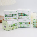 8 Boxes 4pcs/Box 15mm X 2m Avocado Girl Washi Tape Hand Account Material(Random Delivery)