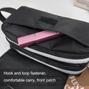 Multi-layer Large-capacity Pencil Case Hand-held Stationery Box Bag(Black)