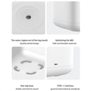 W1 LED Smart Display Anti-Gravity Water Drop Humidifier(Light Green)
