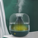 FX-039 USB Charging Ambient Light Humidifier Mountain Mini Wireless Humidifier(White)