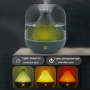 FX-039 USB Charging Ambient Light Humidifier Mountain Mini Wireless Humidifier(White)
