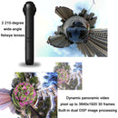 IJOYER A3S 4K Cycling Anti-Shake 360 Panoramic Action Camera(Black)