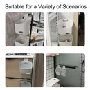 Ffcat Kitchen Sundries Storage Hanging Basket Bathroom Storage Basket, Color: 55209 White