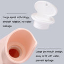 2 PCS 006 1000ml Thickened Explosion-proof Heart Embossed Water Injection Hot Water Bag(C Model Purple)