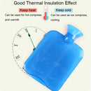 2 PCS PVC Explosion-proof Leak-proof Water-filled Warm Water Bag, Size: 1500ml(Red)