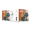 800W Telescopic Electric Heater Fan Two-Gear Adjustable Heating Machine 110V US Plug