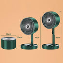 800W Telescopic Electric Heater Fan Two-Gear Adjustable Heating Machine 110V US Plug