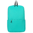 15L Nylon Waterproof Colorful Small Backpack Student Schoolbag(Mint Green)