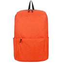 15L Nylon Waterproof Colorful Small Backpack Student Schoolbag(Orange)