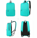 15L Nylon Waterproof Colorful Small Backpack Student Schoolbag(Orange)