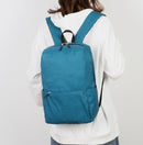 15L Nylon Waterproof Colorful Small Backpack Student Schoolbag(Mint Green)