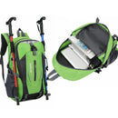 Soldier Blade 40L Nylon Waterproof Travel Backpacks Climbing Travel Bags Hiking Backpack(Green)