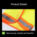 2 PCS AH-004 Summer Sunscreen Helmet Breathable Reflective Cap Cover without Hat(Fluorescent Red)