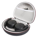 For JBL T450BT/500BT Wireless Headset Storage Case Bag(White Velvet Lining)