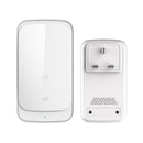 C03 1 For 1 Home Wireless Waterproof Touch Sensor Doorbell(UK Plug White)