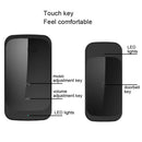 C03 1 For 1 Home Wireless Waterproof Touch Sensor Doorbell(US Plug Black)