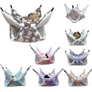 2 PCS Small Pet Double Layer Warm Hammock Hanging Sleeping Bags 20x20cm(Starfish Caramel)