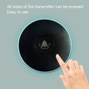 R16 1 For 1 Smart Wireless Self-Powered Hotel Home Electronic Call Doorbell(UK Plug White)