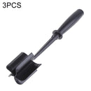 3 PCS Meat Chopper Hand Held Stirring Grinder(Black)