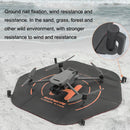 Sunnylife TJP09 For DJI Avata / Mini 3 Pro 60cm Waterproof Double Sided Folding Apron(Black Red)