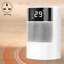 N8 Table Air Heater Indoor Quick Heat Energy Saving Electric Heater, Specification: UK Plug(White)