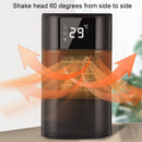 N8 Table Air Heater Indoor Quick Heat Energy Saving Electric Heater, Specification: UK Plug(White)