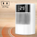 N8 Table Air Heater Indoor Quick Heat Energy Saving Electric Heater, Specification: US Plug(White)