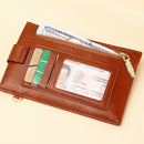 D012 Retro Shoulder Bag Simple Casual Vertical Mini Bag Cross-body Mobile Phone Bag(Pink)
