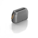 Simulation Flame Aromatherapy Humidifier Bedroom Ambient Light, Color: Gray