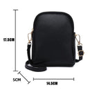 M01 Iitchi Pattern Shoulder Crossbody Bag Ladies Cell Phone Bag(Green)