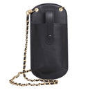 Portable Cell Phone Small Bag Mini Shoulder Crossbody Bag(Black)