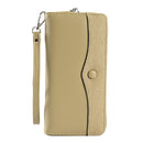 Women Purse Long Zipper Clutch Bag Large Capacity Cell Phone Bag(Green)
