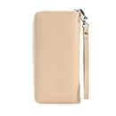 Women Purse Long Zipper Clutch Bag Large Capacity Cell Phone Bag(Black)