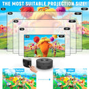 YT200 320 X 180P LED HD Mini Projector USB Powered Support Wired Connection Phone Screen(Black)