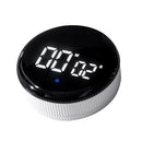 GS-302 Large Screen LED Electronic Rotating Kitchen Timer(Ivory White)