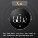 F1 Large Screen LED Electronic Rotating Kitchen Timer(White)