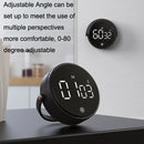 F1 Large Screen LED Electronic Rotating Kitchen Timer(Black)