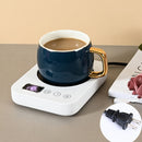 DS1209 Coffee Heating Mat Warm Coaster Office Insulation Pad, Plug Type: US Plug (White)