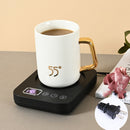 DS1209 Coffee Heating Mat Warm Coaster Office Insulation Pad, Plug Type: US Plug (Black)