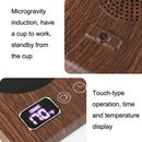 DS1209 Coffee Heating Mat Warm Coaster Office Insulation Pad, Plug Type: US Plug (Black)