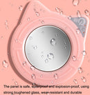 Automatic Heating Warm Coaster Hot Milk Coffee Cup Timed Thermos Cup Mat, US Plug(Pink)