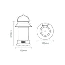 Portable Retro Light Desktop Silent Humidifier(Black)
