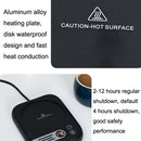 DS1208 Coffee Heating Pad Warm Coaster Thermostatic Mat, Plug Type: US Plug (Black)
