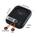 DS1208 Coffee Heating Pad Warm Coaster Thermostatic Mat, Plug Type: US Plug (White)