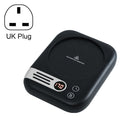 DS1208 Coffee Heating Pad Warm Coaster Thermostatic Mat, Plug Type: UK Plug (Black)
