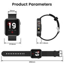 KOSPET Magic 3S 1.69 Inch Heart Rate Monitoring Bluetooth Calling Watch With Flashlight Function(Black)
